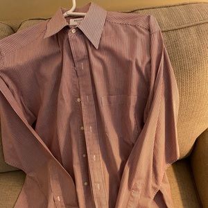 Brooks Brothers Stripped Dress Shiet. Size 16.5/ 34-35
